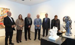 Sanatseverlerle buluştular!