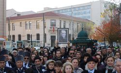 Ulu Önder Mustafa Kemal Atatürk Eskişehir'de saygıyla anıldı