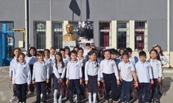 Eskişehir'de miniklerden duygu yüklü tören...