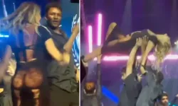 Yonca Evcimik'in "Lambada" şovu sosyal medyayı salladı