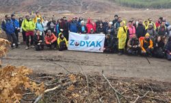 Seyitgazi’de anlamlı etkinlik: 450 fidan toprakla buluştu