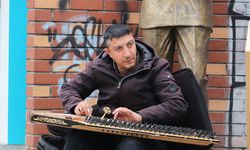 Eskişehir’de sokak sanatı soğuğa meydan okuyor