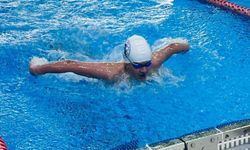 'Okul Sporları Gençler İl Birinciliği Yüzme' müsabakaları sürüyor