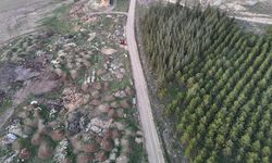 Duyarsız vatandaşlar yeşil alanı çöplüğe dönüştürdü!