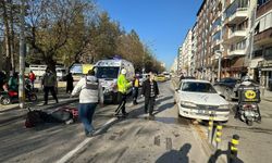 Elektrikli bisiklet kazasında yaşlı adam ağır yaralandı