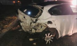 Kar yağdı, kaza kaçınılmaz oldu!