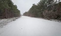 Eskişehir'de o bölge beyaza büründü!