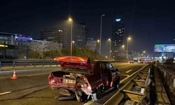 3 araç birbirine girdi: 1 ağır 2 yaralı