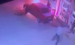 Akaryakıt istasyonunda korkutan yangın!