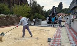 İki sokak arasındaki altyapı çalışmaları tamamlandı