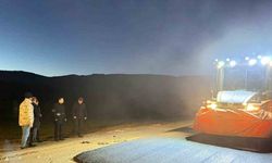 Köy yollarında asfalt mesaisi