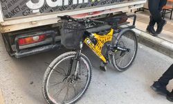 Pikaba çarpan bisikletli yaralandı