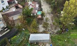 Site otoparkını su bastı