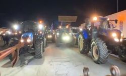 Yunanistan’daki çiftçi eylemi Türkiye sınırını kilitledi: