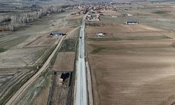 Eskişehir'in o ilçesinde yollar yenilendi...