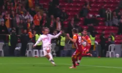 Galatasaray maçında olay yaratan pozisyon! Büyük tepki var