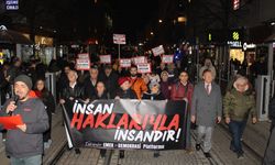 Eskişehir'de 10 Aralık yürüyüşü gerçekleşti