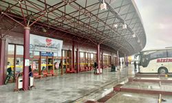 Otogarda yılbaşı öncesi sessizlik dikkat çekti