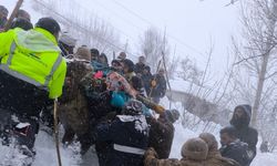 Van Çatak’ta çığ faciası