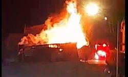 Kumlubel Mahallesi’nde yangın paniği!