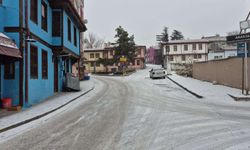 Eskişehir yeni haftaya karla uyandı