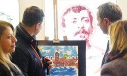 Eskişehirli görme engelli ressamdan anlamlı sergi!
