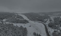 Eskişehir’de Bozdağ zirvesinden eşsiz kış kareleri