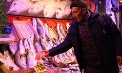 Soğuk havalar, balık tezgahlarını da vurdu