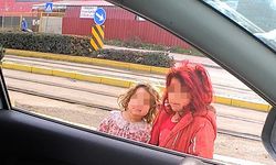 Soğukta dilenen çocuklar yürekleri sızlattı