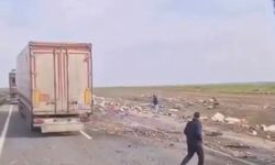 İki tır çarpıştı: 2 yaralı