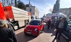 Otomobilin çarptığı yaya yaralandı