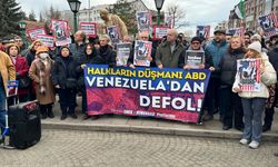 Eskişehir'de Venezuela tepkisi!