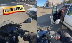 Saniyelerle ölümden döndü:  O anlar kamerada