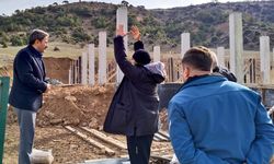 Eskişehir'de 36 atlık barınak inşaatı hızla yükseliyor