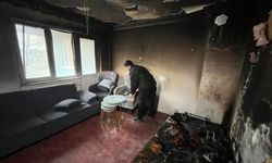 Soğuktan kaçtı, evini kül olmuş halde buldu