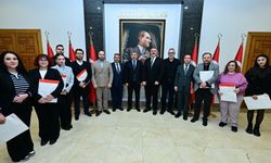 Eskişehir'de basın mensupları basın kartlarını aldı