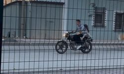 Çocukların tehlikeli motosiklet turu