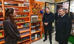 Esnaf ziyaretleri sürüyor