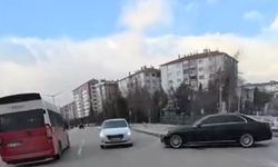 Trafiği tehlikeye attı!