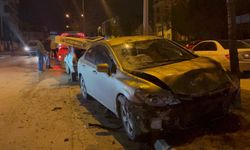Eskişehir'de iki otomobil çarpıştı: 4 yaralı