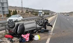 Eskişehir-Polatlı yolunda feci kaza!