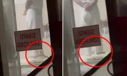 Tatlı hamurunu ayağıyla çiğnedi