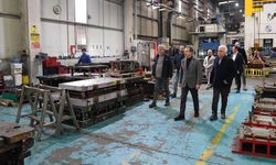 Başkan Ataç'tan fabrika ziyareti