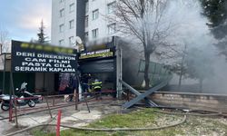 Eskişehir'de bir iş yerinde korkutan yangın!