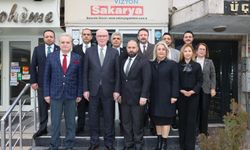 Başkan Kurt'tan gazetemize geçmiş olsun ziyareti