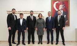 Başkanlardan Ayşe Ünlüce'ye ziyaret