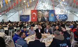 Arama kurtarma ekipleri iftar çadırında ağırlandı