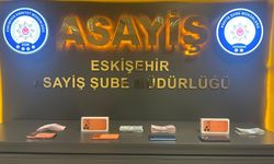 Gasp zanlıları Eskişehir’de polisten kaçamadı