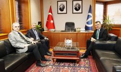 İTÜ Rektörü Mandal’dan Rektör Adıgüzel’e ziyaret