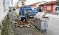 Konteyner düzenlemesiyle trafik rahatladı
